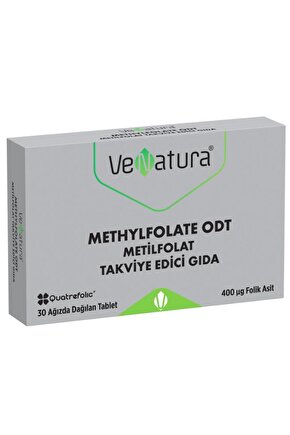 Metilfolat ODT Takviye Edici Gıda 30 Tablet
