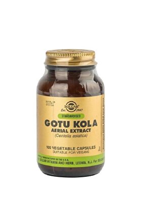 Gotu Kola 100 Kapsül