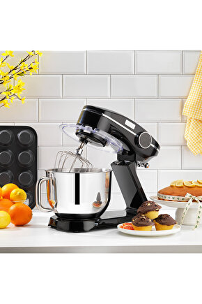 NeoCast Dijital Döküm Stand Mikser 6 L-Siyah
