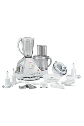 Prokit 444 Plus GH21020 Kompakt Mutfak Robotu Beyaz