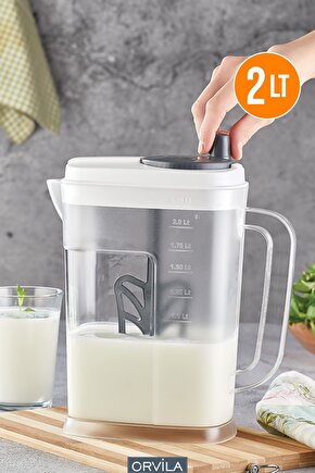 Mikser Çırpıcı Karıştırıcı Sürahi 2 Lt | Limonata Ayran Içecek