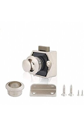 Karavan Kapı Dolap Çekmece Mobilya Yat Gemi Tekne Kilidi Krom Küçük