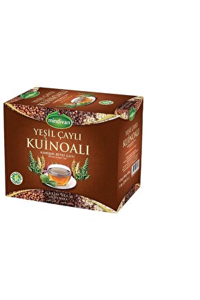 Kinoalı Yeşil Çaylı Bitki Çayı 30 Süzen Poşet