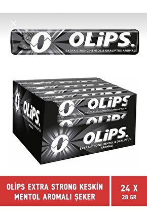 Şeker Keskin Mentol 28gr  24 adet