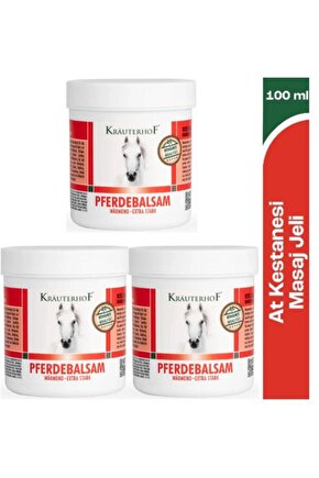 At Kestanesi Masaj Jeli 100 ml 3 Adet