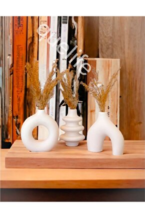 Minimal Vazo Set 3 Lü 3lü mini sethm