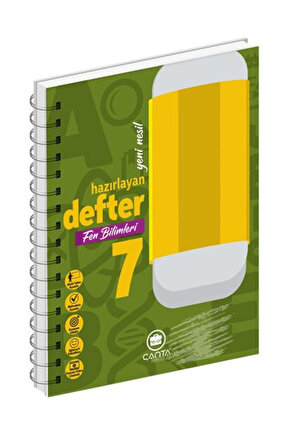 7.sınıf Fen Bilimleri Yeni Nesil Hazırlayan Defter