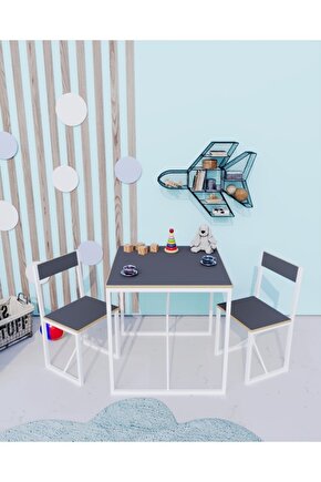 Çocuk Etkinlik Oyun Çalışma Masa Ve Sandalye Aktivite Masası