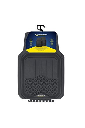 MC34594 Tüm Araçlara Uyumlu 2 Parça Üniversal 3D Havuzlu Oto Paspas