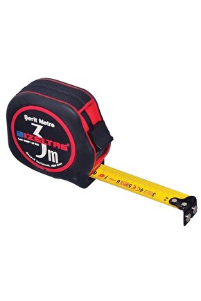 İzeltaş 0588150003 3mt Plastik Stoplu Şerit Metre