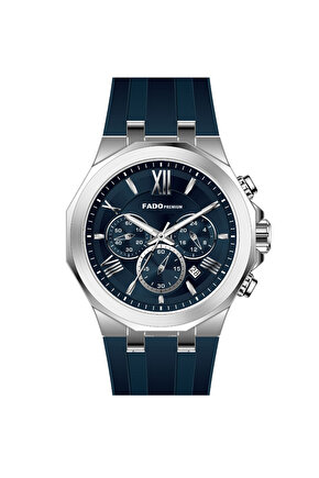 & 00009  Erkek Kol Saati  Silikon Kordonlu