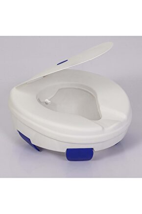 Yükseklik artırıcı klozet kapaklı, taharet musluklu fonksiyonel ürün