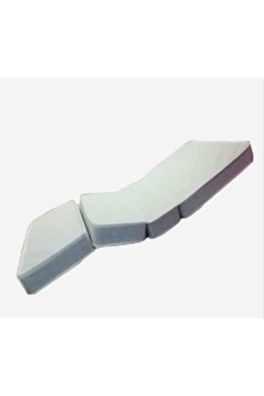 4 Parçalı 15 Cm Kalınlıkta Tek Kişilik Sünger Hasta Karyolası Yatağı