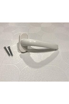 Pimapen Pvc Kapı Pencere Kolu Metal Beyaz