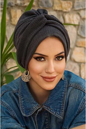 Antrasit Krınkıl Burgu Detaylı Bone