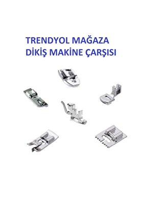 Sınger Zetina Janome Ayaklar -ayak Bağlantısıkıvırma,nervür,sürfile,büzgü Ayak,gizli Fermuar Ayak)