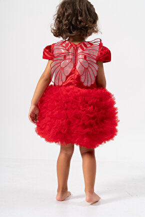 Kız Bebek Kız Çocuk Doğum Günü Parti Düğün Elbise Tüllü Tütü Astarlı Çocuk Giyim Bebek Giyim ELBYKNT