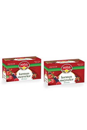 Doğuş Kırmızı Meyveler Çayı 20li X 2 Adet
