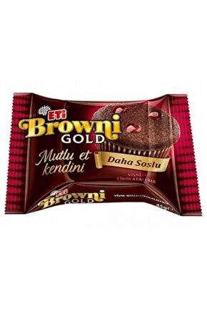 Browni Gold Vişne Soslu Kek 45gr(k:16374)-24lü Koli