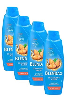 Güçlendirici Bakım Badem Yağı Özlü Şampuan 4 X 470 Ml.