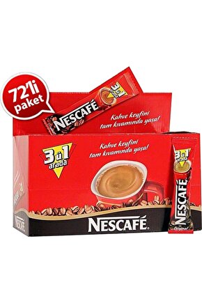 Original 3ü 1 Arada 72 Adet Hazır Kahve
