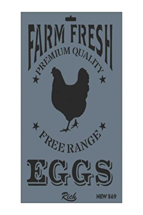 Stencil New Seri 569 25x35