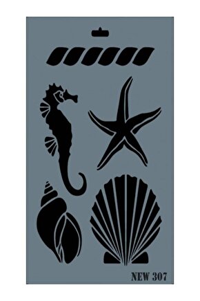 Stencil New Seri 307 25x35