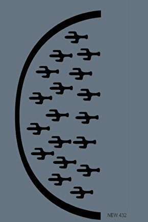 Stencil New Seri 25x35 cm N-432