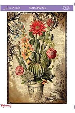 Lineart Sulu Transfer LNT217 25x35cm