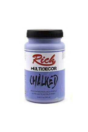 Multi Decor Chalked Akrilik 250ml N:4536 Eskimiş Mor