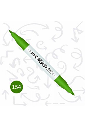 Art-x Akrilik Marker Çift Taraflı Kalem No:154