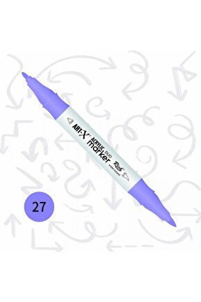 Art-x Akrilik Marker Çift Taraflı Kalem No:27