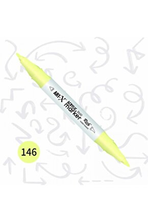 Art-x Akrilik Marker Çift Taraflı Kalem No:146