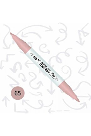 Art-x Çift Uçlu Akrilik Markör No: 65