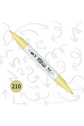 Art-x Akrilik Marker Çift Taraflı Kalem No:210