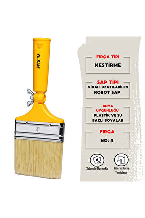Robot Boya Fırçası, No: 4