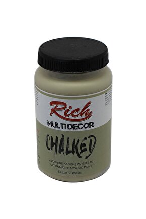 Multi Decor Chalked Akrilik Boya 250 cc Kese Kağıdı 4512