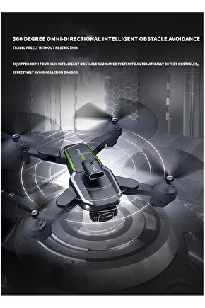 ÇİFT KAMERA DRONE UZAKTAN KUMANDA APP DESTEKLİ QUADCOPTER TEK TUŞ İNİŞ KALKIŞ