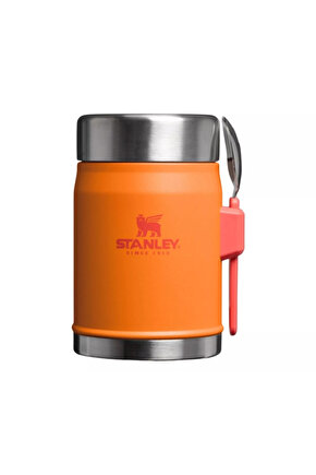 Classic Legendary Kaşıklı Yemek Termosu | 0.4 L Turuncu