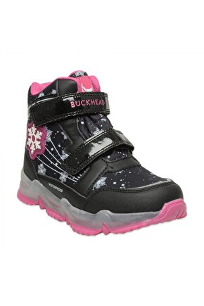 Buck3034 Snowy Waterproof Siyah Çocuk Bot