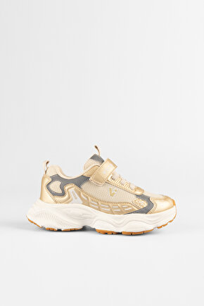 VİCCO TAG KIZ ÇOCUK PATİK PHYLON  SPOR AYAKKABI ALTIN