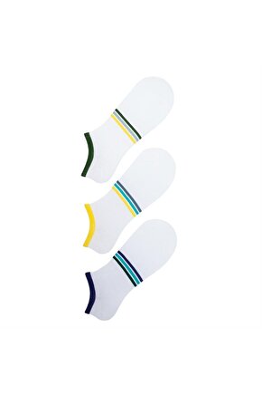 3 Çift Desenli Erkek Babet Çorap