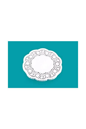 12 Cm Yuvarlak Kağıt Dantel Altlık-500 Adet Myebı Marka