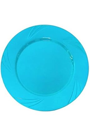 Benim Marifetlerim - Mavi Kristal Mika Tabak 6 Adet