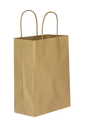 Kraft Kağıt Çanta 25x31cm 10 Adet, Hediye Çantası
