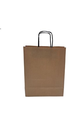 Kraft Çanta 25 Adet 25x12x31