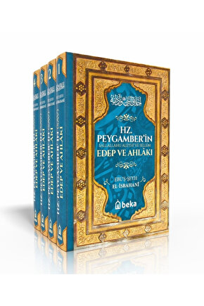 Hz. Peygamber’in Edep ve Ahlakı (4 Cilt Takım)