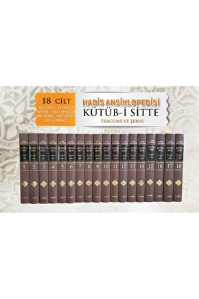 9786053425908 Kütüb-i Sitte Tk B.boy 18 Cilt-ibrahim Canan