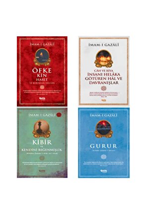 GAZALİDEN 4LÜ KİTAP SETİ