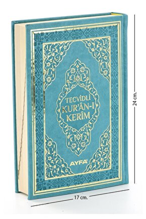 Tecvidli Kuranı Kerim - Termo Deri - Orta Boy - Ayfa Yayınevi - Bilgisayar Hatlı
